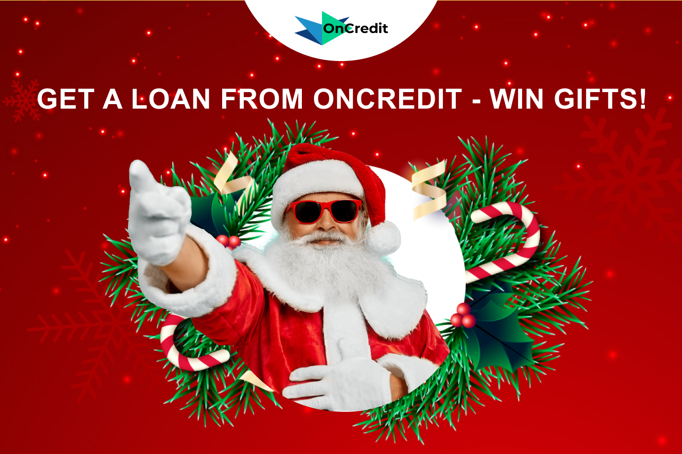 NewYear from OnCredit! Who needs gifts for the Christmas tree?